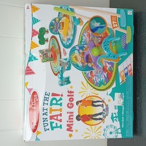 NIB MELISSA AND DOUG MINI GOLF GAME